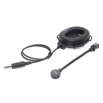HD03 Тактическа радиогарнитура Bowman Elite II, слушалка, микрофон за двупосочна уоки токи