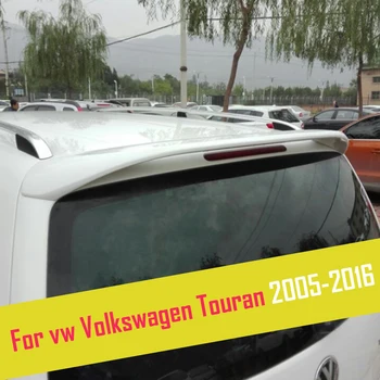 За VW Touran Volkswagen Спойлер 2005-2016 Заден багажник Крило Бодикит Довършителни Формоване Покритие на капака спойлери автоаксесоари