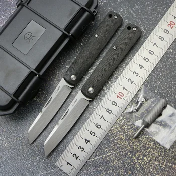 BOUNTAIN Оригинален Сгъваем Нож Мохито-CF M390 Нож От Въглеродни Влакна, Дръжка За Лов На Открито, на Къмпинг, Риболов Джоб с Кухненски EDC Инструмент