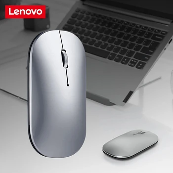 Оригинална Мишка Lenovo Xiaoxin Air2 Безжична Bluetooth-мишка Двухрежимная Мишката 4000 dpi БТ V5.0 Nano За преносими КОМПЮТРИ Win7/8/10 Mac