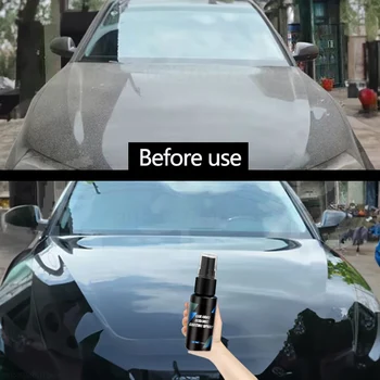 Автомобилно Керамично Покритие За Автокраски Crystal Wax Spray Наногидрофобный Течен Полимерна Олеофобный Грижи За Автомобила От Дъжд