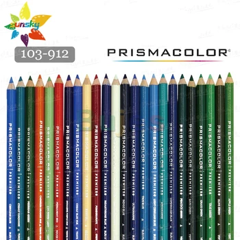 Sanford Prismacolor Маслен цветен молив PC103-912 допълнителен Многоцветен мек молив с голям гръбначен мозък, раскрашивающий стоки за рисуване