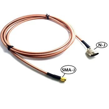 N revolution SMA head RG142 RF коаксиален кабел за висока, двупластова ракита окото, тестова линия с ниски загуби