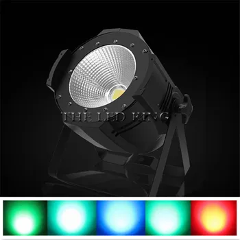 LED par 300W COB RGBWA 5в1/RGBW 4в1/RGB 3в1/ Топло бял, Студено бял UV LED Par Par64 led прожектор dj light Dmx контролирате