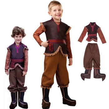 Детски коледен костюм на Кристофър за Хелоуин за момчета, есенни и зимни комплекти дрехи за малки момчета, Детски празничен костюм за cosplay от 3 до 10 години