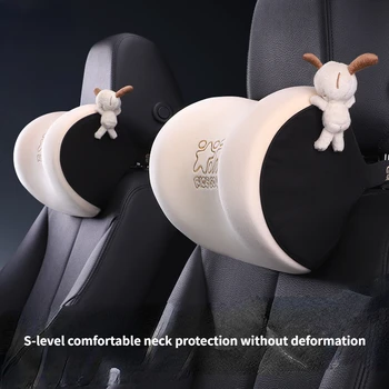Възглавница за автомобилна седалка/облегалка, Поясная възглавница за Защита на врата на Колата, Всесезонное използването на Скъпите автомобилни аксесоари