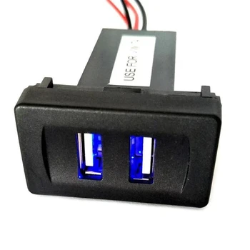 Запалката 2.1 A с две автомобилни USB-честота устройства за Фолксваген-Т4