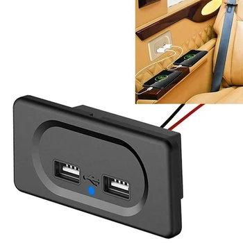 Зарядно за кола С два изходни порта USB Изхода 3.1 A Резервни Части, Части за зареждане и Аксесоари за автофургона RV Caravan кемпер