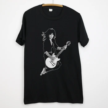 Тениска Joan Jett Направо в ретро стил Унисекс, S-3XL, черна TT0546