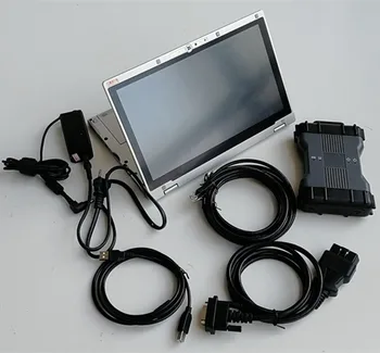 Пълен комплект MB Star C6 X-entry DOIP с софтуер за управление на мултиплексор OBD2 диагностика на лаптоп CF-AX2 i5 V12.2023 Sd C6 Wifi Авто скенер Инструмент
