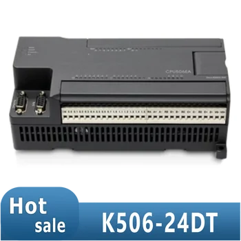 Нов Оригинален Програмируем Контролер K506-24DT CPU DC 21,6-28,8 В Източник на Захранване 14DI 10DO Транзистор