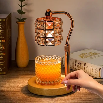 Капки за топенето на ароматерапевтического восък, настолни аромати в ретро стил, Електрическа лампа за подгряване на свещите, лампа за топенето на баночных свещи