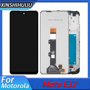 Качество AAA За Motorola Moto E32 LCD Сензорен дисплей, Дигитайзер, Сензор За Събиране, Замяна За Екрана Moto E32