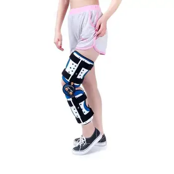 Еластична превръзка регулируема еластична превръзка за обездвижване на коляното бандаж за рехабилитация на колянната става при фрактури на ставните връзки на менискуса