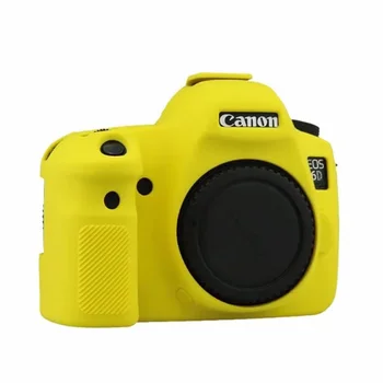 Силиконов калъф Armor Skin Cover за Canon EOS 6D 24-105 мм Чанта за slr фотоапарат, Цвят Черен, червен, камуфляжный, жълт