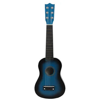 - Инчов мини-ukulele Народна акустична китара за начинаещи Музикален инструмент Китара за дома, училище, детски музикални класове Аксесоари