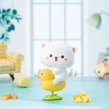 Аниме играчка фигурка Mitao Котка от трето поколение, сляпо кутия, сладък котка, мультяшная кукла, ръчни декорации, детски подаръци-изненади за рожден Ден, детски играчки