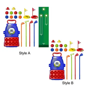 Детски стика за голф, интерактивна играчка, тревата в задния двор, преносими детски играчки за голф