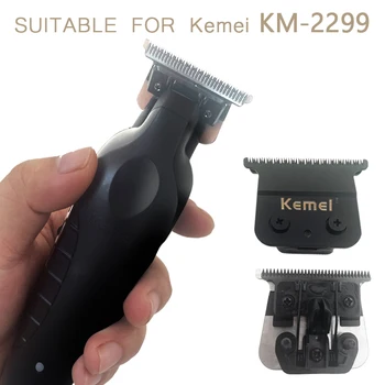 Сменное нож за оригинални машинки за подстригване Kemei KM-2299, професионален тример за коса, режещ нож, аксесоари за главата части