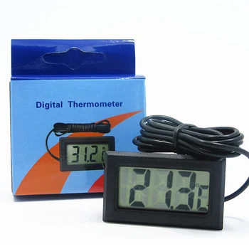 Пирометр-термограф Компактно точно измерване на широк диапазон от температури, данни в реално време, лесен за употреба цифров LCD дисплей с батерия