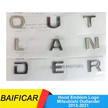 Baificar Напълно нова оригинална буква на предната броня, емблемата на предния капак, лого 4060A417 за Mitsubishi Outlander 2013-2021 година.