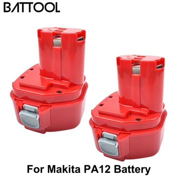 Акумулаторна Батерия PA12 12v 4000mah NI-MH Батерия за Makita PA12 1220 1222 1233 1234 
