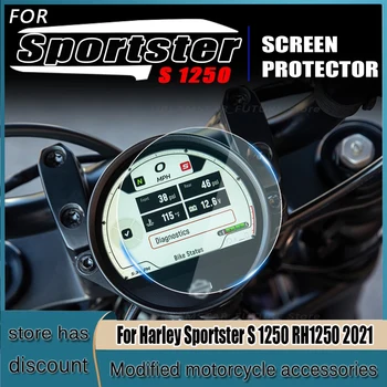 Защитно Фолио За Мотоциклетни Уреди Harley Sportster S 1250 RH1250 2021 С Клъстерирани на Екрана От Надраскване TFT LCD Ultra-clear Anti-gl