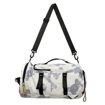 Пътна чанта с голям капацитет, универсална раница, лека найлонова спортна чанта за сух и влажен офис, спортна чанта за съхранение на обувки Унисекс