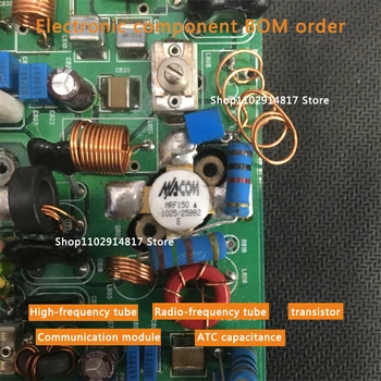 MRF150 Тест за демонтаж машина премина успешно, усилвател на мощност излъчва высокочастотную тръбообразна модел spot