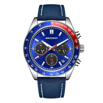 Високо качество на атмосферни модерен мъжки часовници, богат на функции истински водоустойчиви мъжки часовници, светещи в тъмното