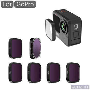 Набор от Филтри на Екшън камери на GoPro Hero 12 Филтър ND 8 ND16 ND32 CPL Защитен Филтър за Обектив за Аксесоари GoPro 11 /10 ND