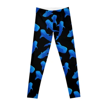 Гамаши, с дизайн на акула кит, спортни панталони, дамски панталони дамски, дамски спортни облекла, спортен тенис за жени леггинсов