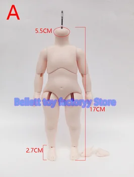 Открита кукла от смола BJD 1/6 Q-baby body, благородна играчка