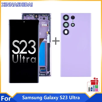 Oled екран За Samsung S23 Ultra oled Сензорен Екран Дигитайзер За Samsung Galaxy S23 Ultra 5G S918 S918B S918U Дисплей
