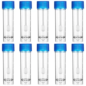 Чашки за проби от Пластмасови чашки за проби чаши за Еднократна употреба за събиране на проби от изпражненията Чашки за проби за еднократна употреба (25-30 мл)