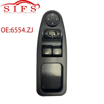 6554.ZJ 6554ZJ 13 контакти Бутон за включване на електрически Стеклоподъемника кола За Fiat Scudo За Citroen Dispatch Нервен За Peugeot Expert 2007-2016