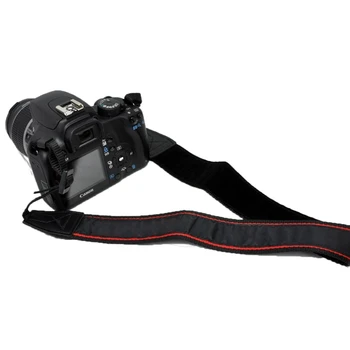 Шийката на Каишката на Камерата на рамо идеална за EOS 5D 6D 1Dx 1Ds 1D 80D 77D DSLR Найлон Кожа Аксесоари За Носене и Регулируема Дължина