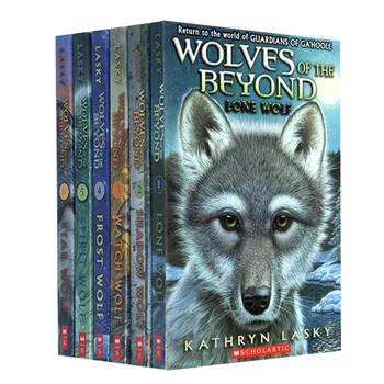 6 бр. /компл. Wolves Of The Book Книга за четене на английски език за деца Сборник с разкази за деца