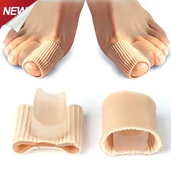 Ортопедични стелки Удобен, лесен за използване силиконов разделител за пръстите на краката Ефективна корекция вальгусной деформация, регулатор на палеца, Регулируема грижа за краката