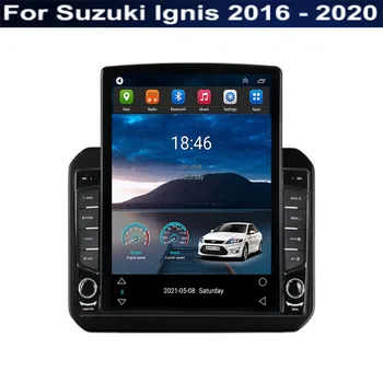 За Tesla Style 2 Din Android 12 Автомагнитола За Suzuki Ignis 2016-2035 Мултимедиен Плейър GPS Стерео Carplay RDS Камера
