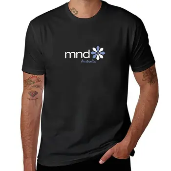 Нова тениска с логото на MND Australia, тениски с графичен дизайн на тениска за момчета, черна тениска, спортна риза, тениски за мъже с графичен дизайн